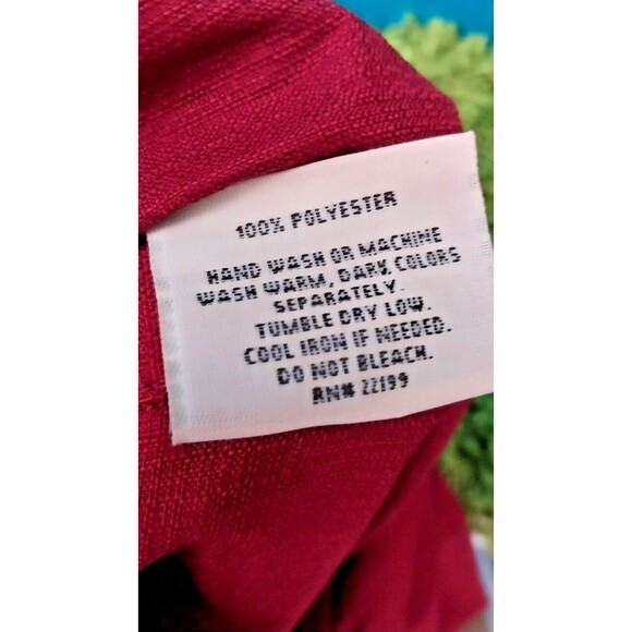 Vintage Maui Trading Co. Mens Shirt Large Maroon/Yellow Short Sleeve Pot Leaf - Picture 7 of 7